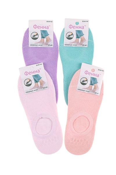 Носки следы ФЕННА, сиреневые 030ж-010