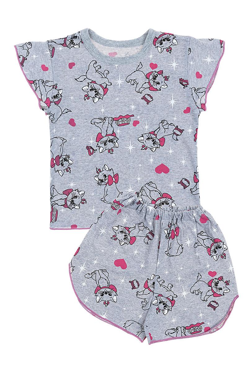 Пижама детская, серый меланж (распродажа) 170127105-027