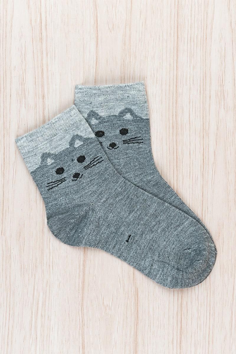 Шкарпетки для дівчаток, сірі 600200246-023