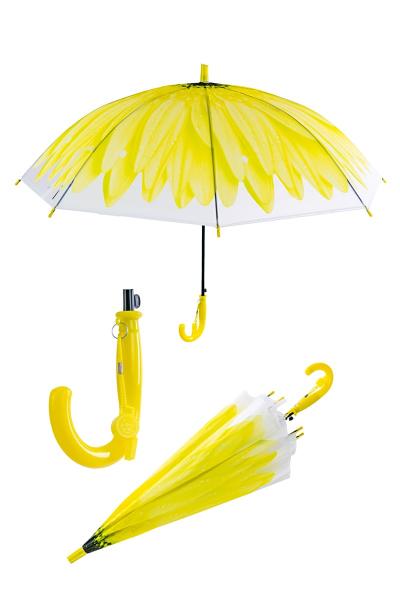 Зонтик-трость детский, лимонный 739729400-013