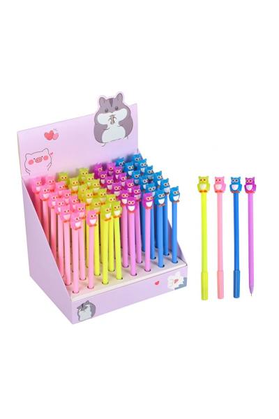 Ручка гелева СОВА, синя 6028302