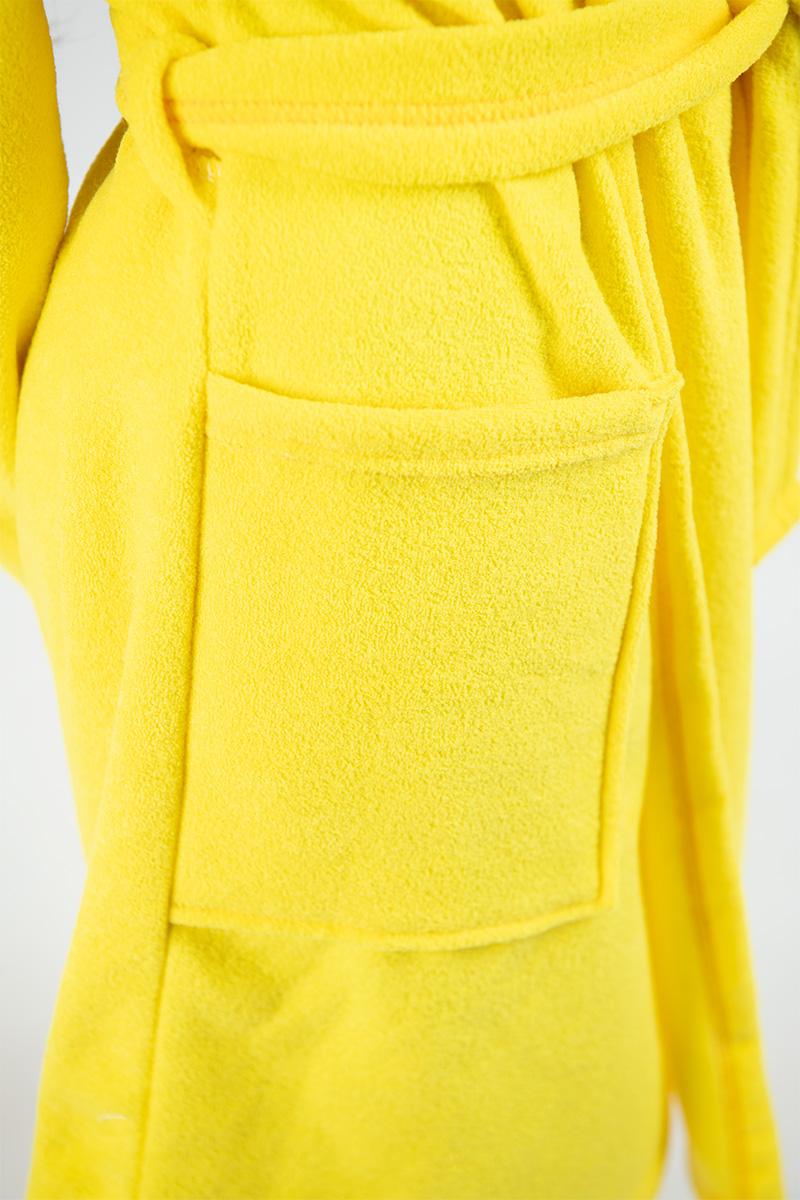 Халат детский, желтый 270200602-012