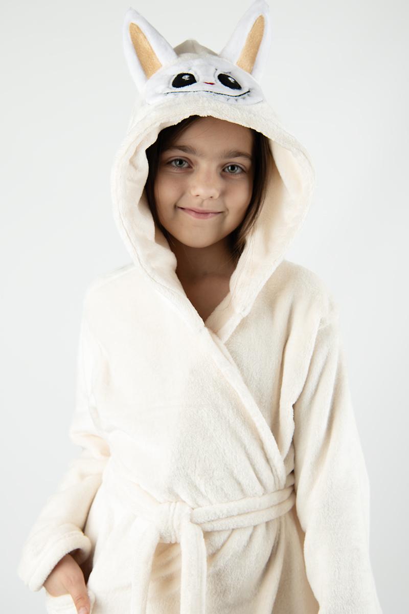 Халат детский Лабубу, молочный 270198504-035