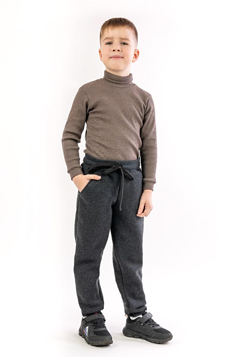 Детские теплые штаны, антрацит 030367204-025