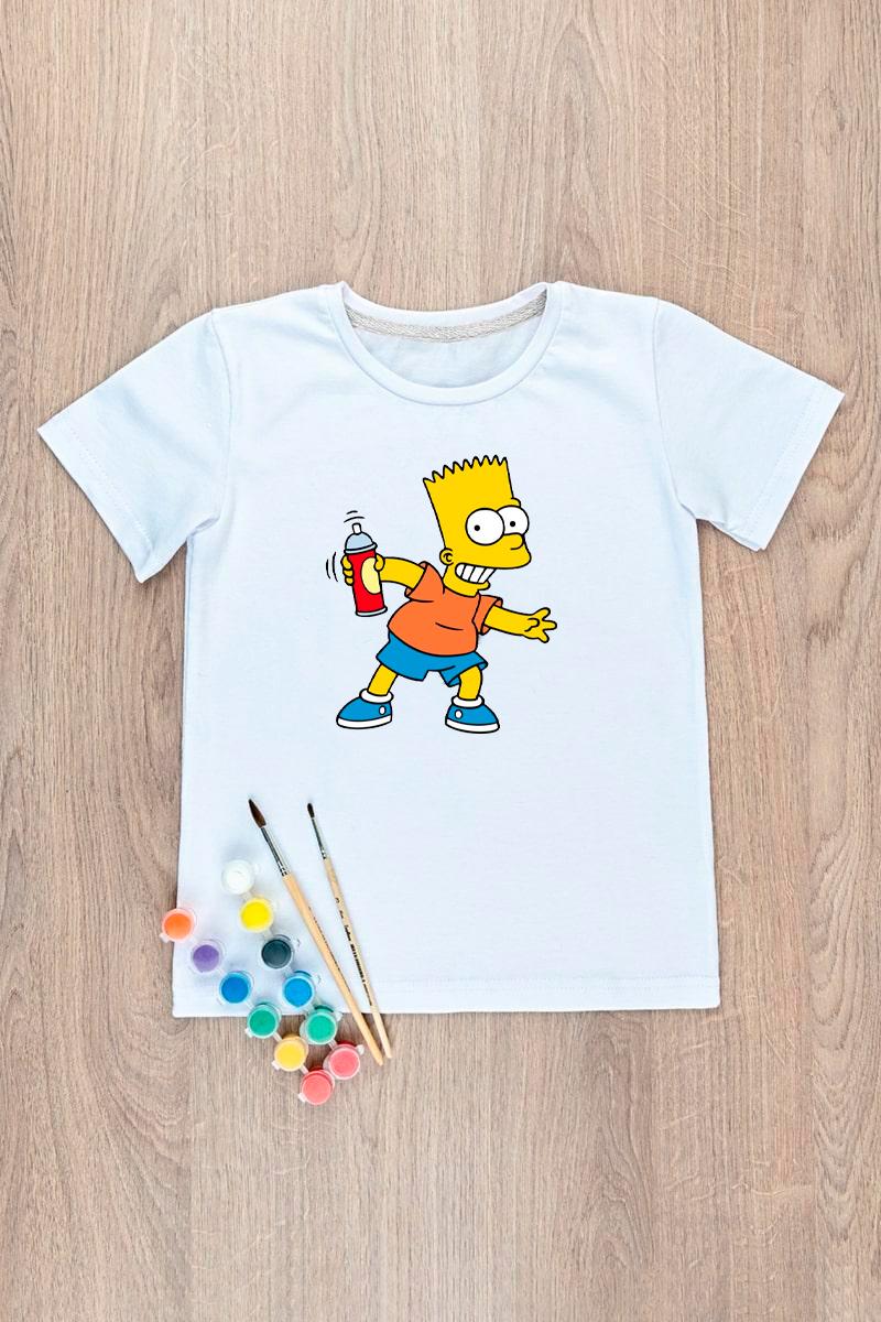 Футболка-раскраска детская БАРТ, 260315111-023
