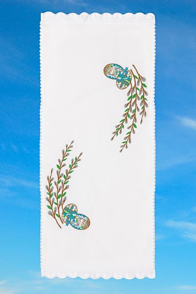 Полотенце пасхальное, белое 150200193-000(7)