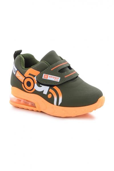 Подивитись Кросівки дитячі для хлопчиків, хакі 705161950-022 Кросівки дитячі для хлопчиків, хакі 705161950-022