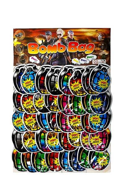 Граната надувна кольорова, 11152