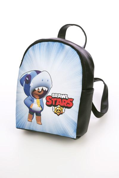 Подивитись Рюкзак дитячий Brawl Stars 26*20, чорний 672406 Рюкзак дитячий Brawl Stars 26*20, чорний 672406