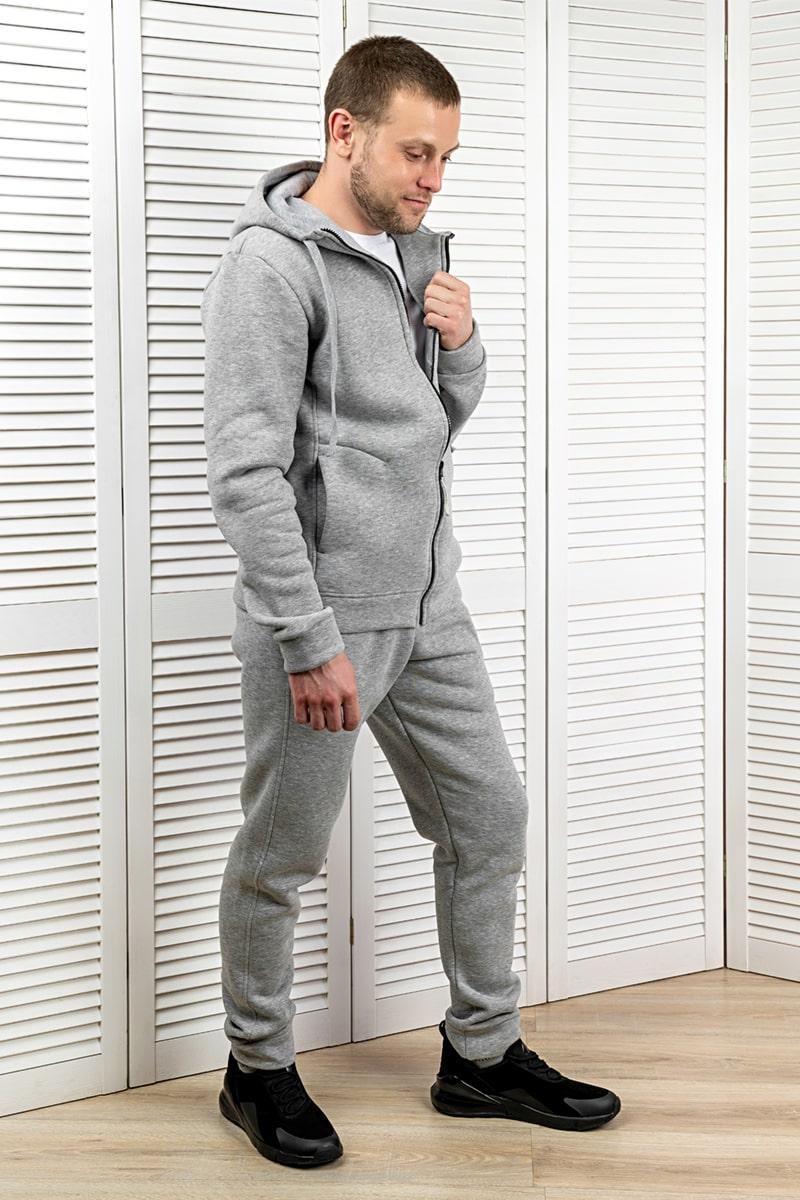Спортивный костюм мужской, серый меланж 510955204-027 ᐉ Производитель Трикотажных изделий ≡ VaLeo&V