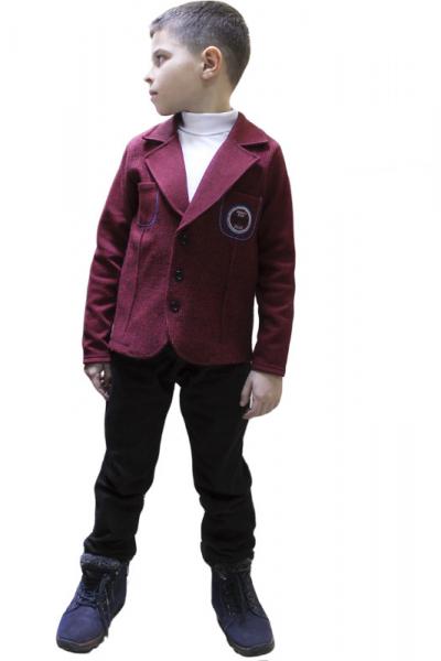 Пиджак для мальчика, красный 050065258-007