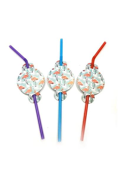 Трубочка коктейльная, Фламинго 950210