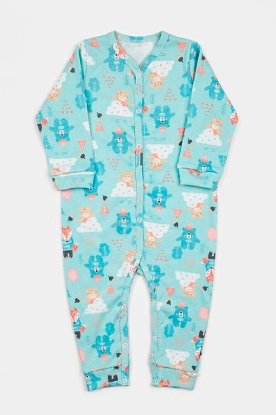 Комбинезон для малышей, мятный 060332305-304