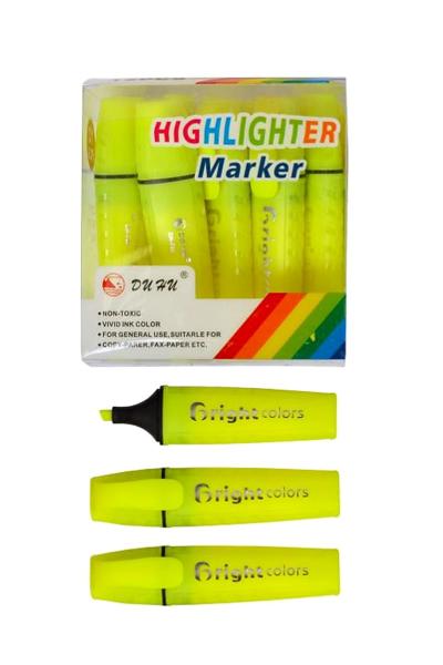 Текстовий маркер, жовтий 81855