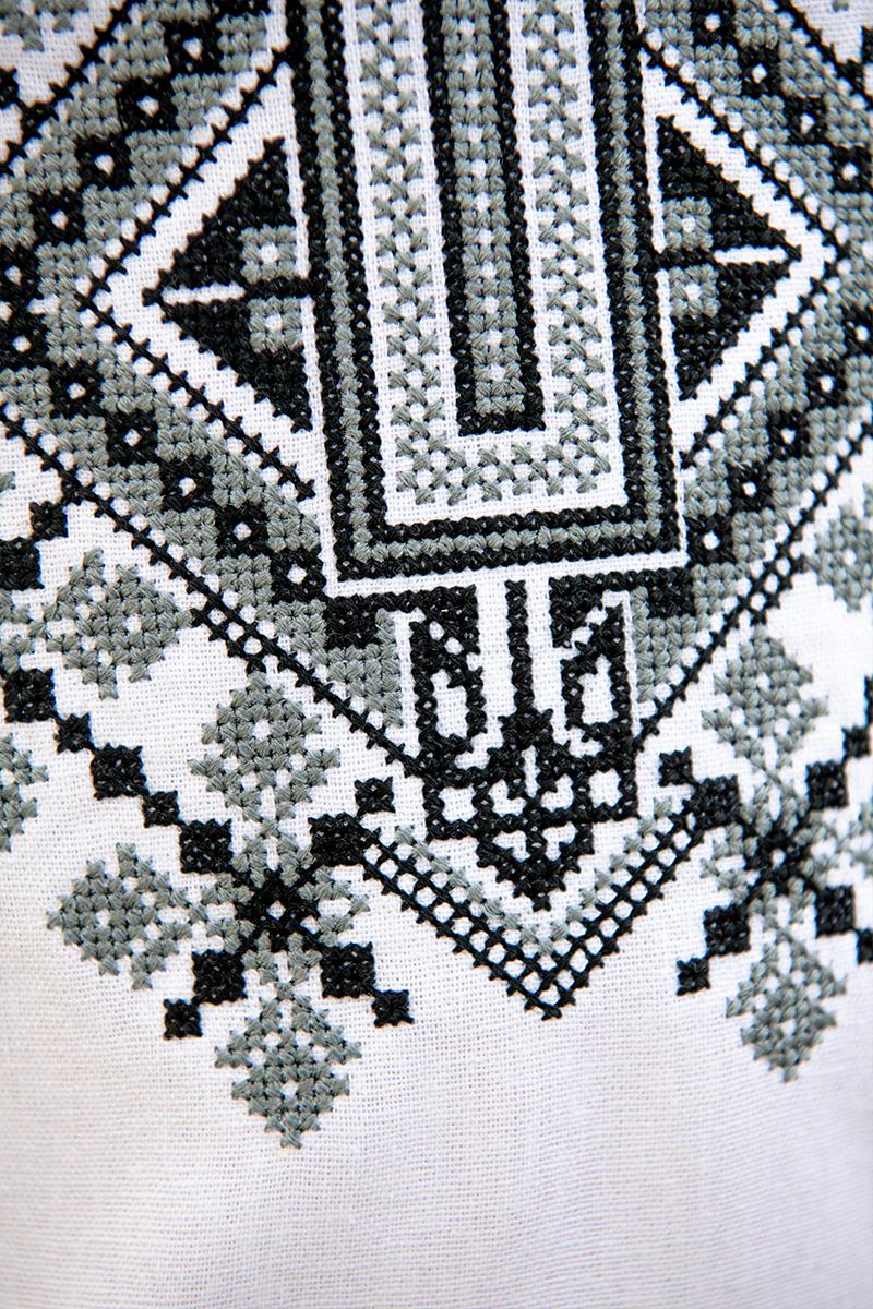 Вишиванка для хлопчиків, біла 210529193-001