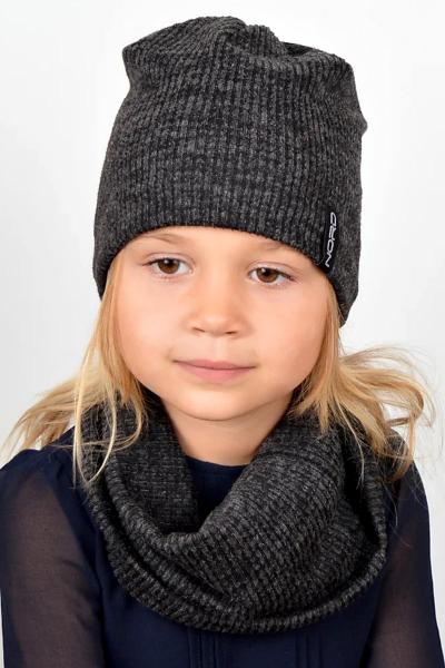 Шапка и хомут, черный 041707-002