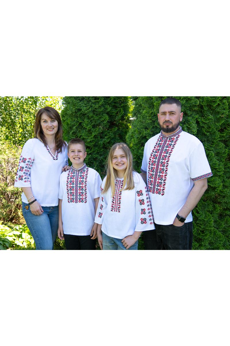 Вишиванка жіноча, біла 301049193-001
