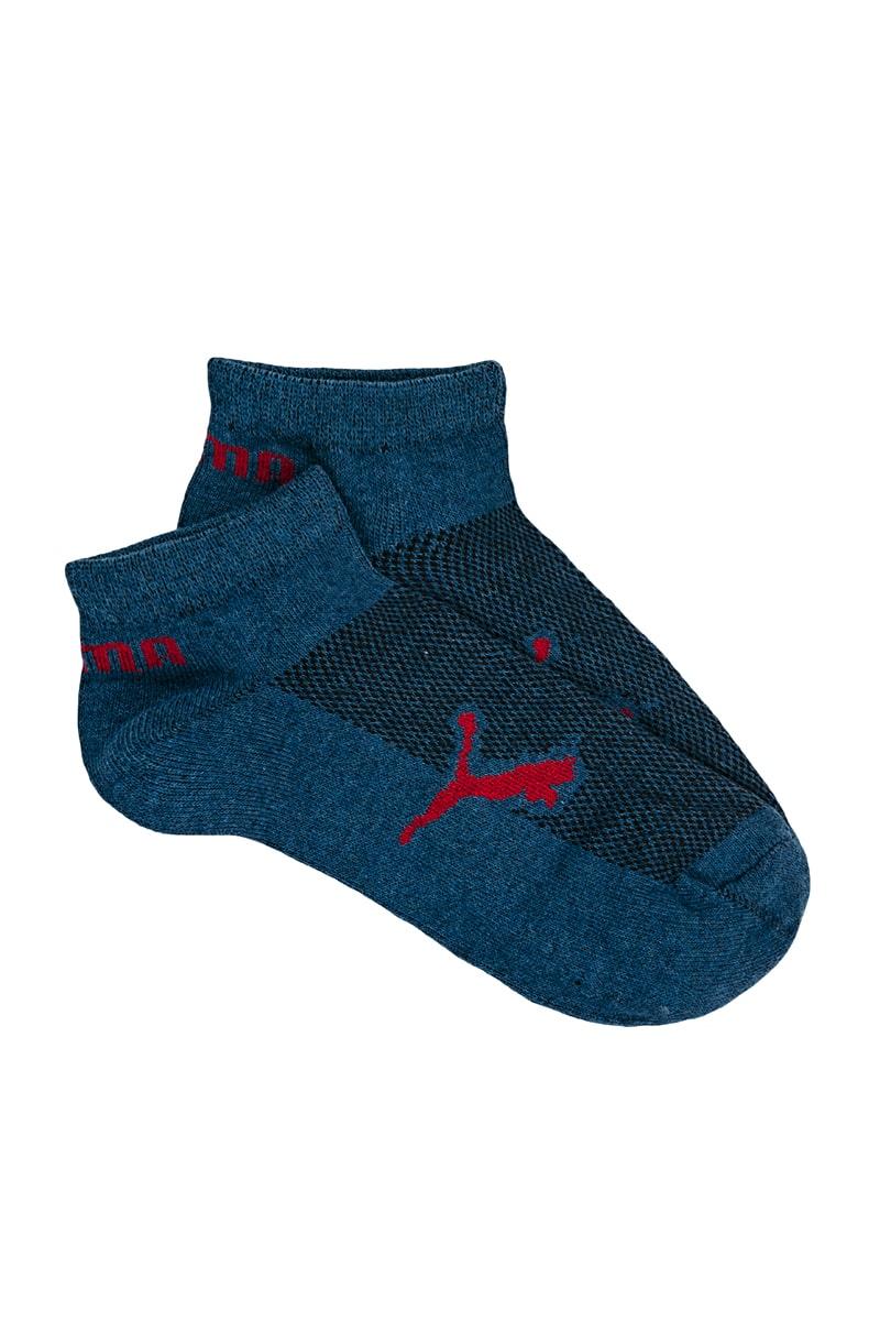 Шкарпетки жіночі укорочені, сині 603003026-020