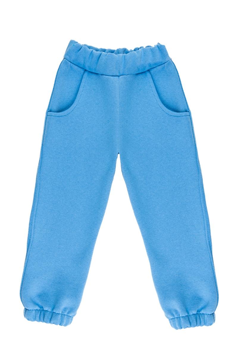 Детские теплые штаны, голубые 030366204-026