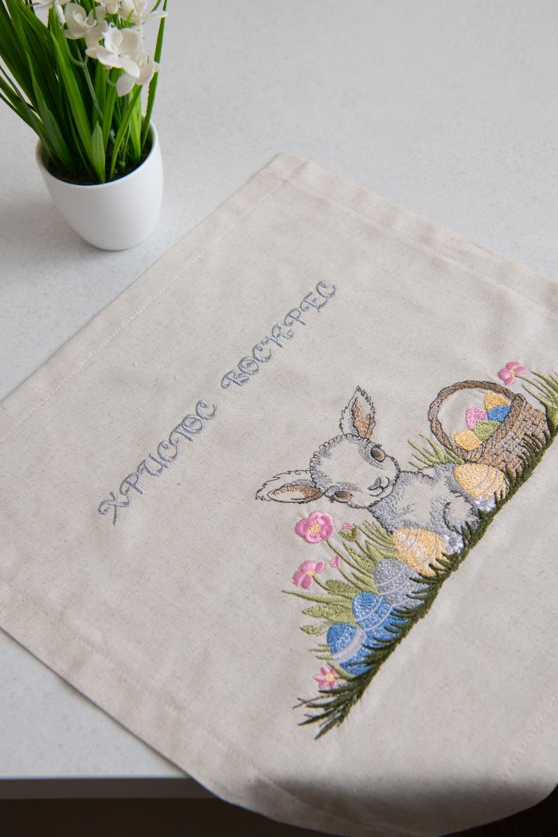 Серветка пасхальна, натуральна 150208193-333