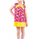 Платье детское, лимонное 180633146-013