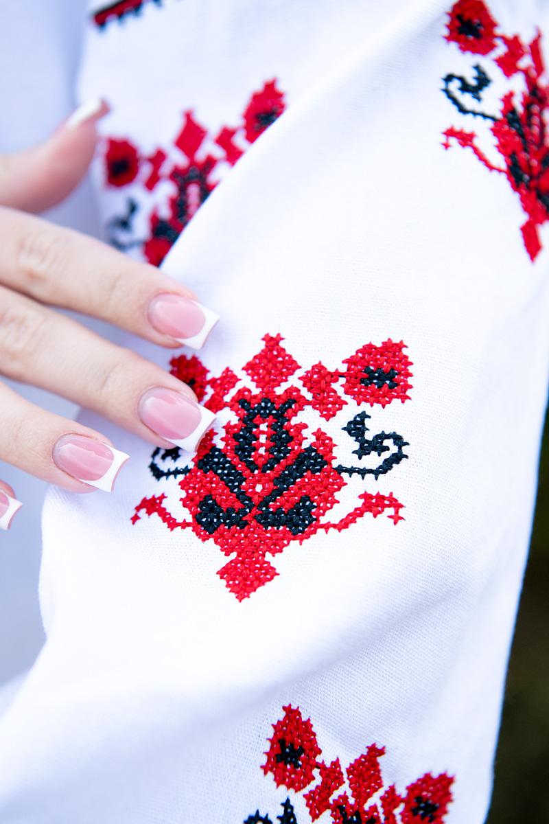 Вишиванка жіноча, біла 301068193-001