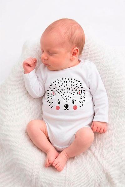 Боді для малюків, білий 020122304-001