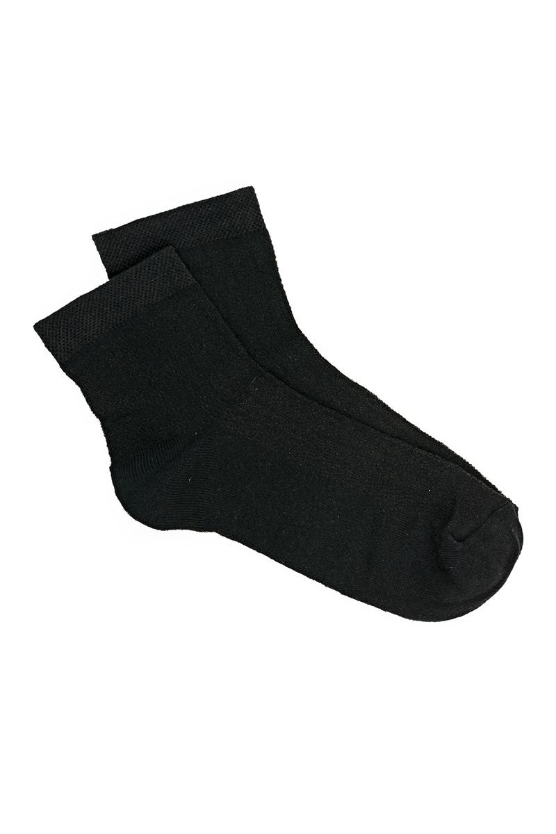 Носки мужские укороченные, черные 600080011-002
