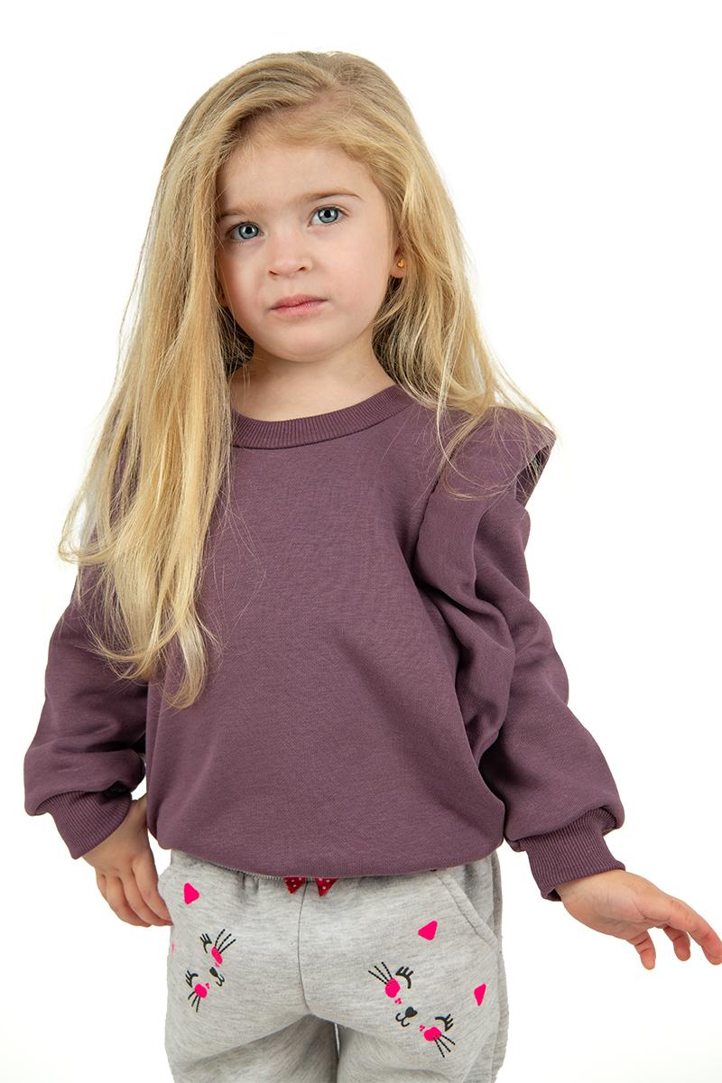 Свитшот детский, сливовый 230847237-242
