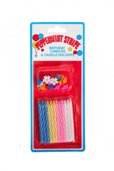 Набір свічок для торта, асорті 808027300-000