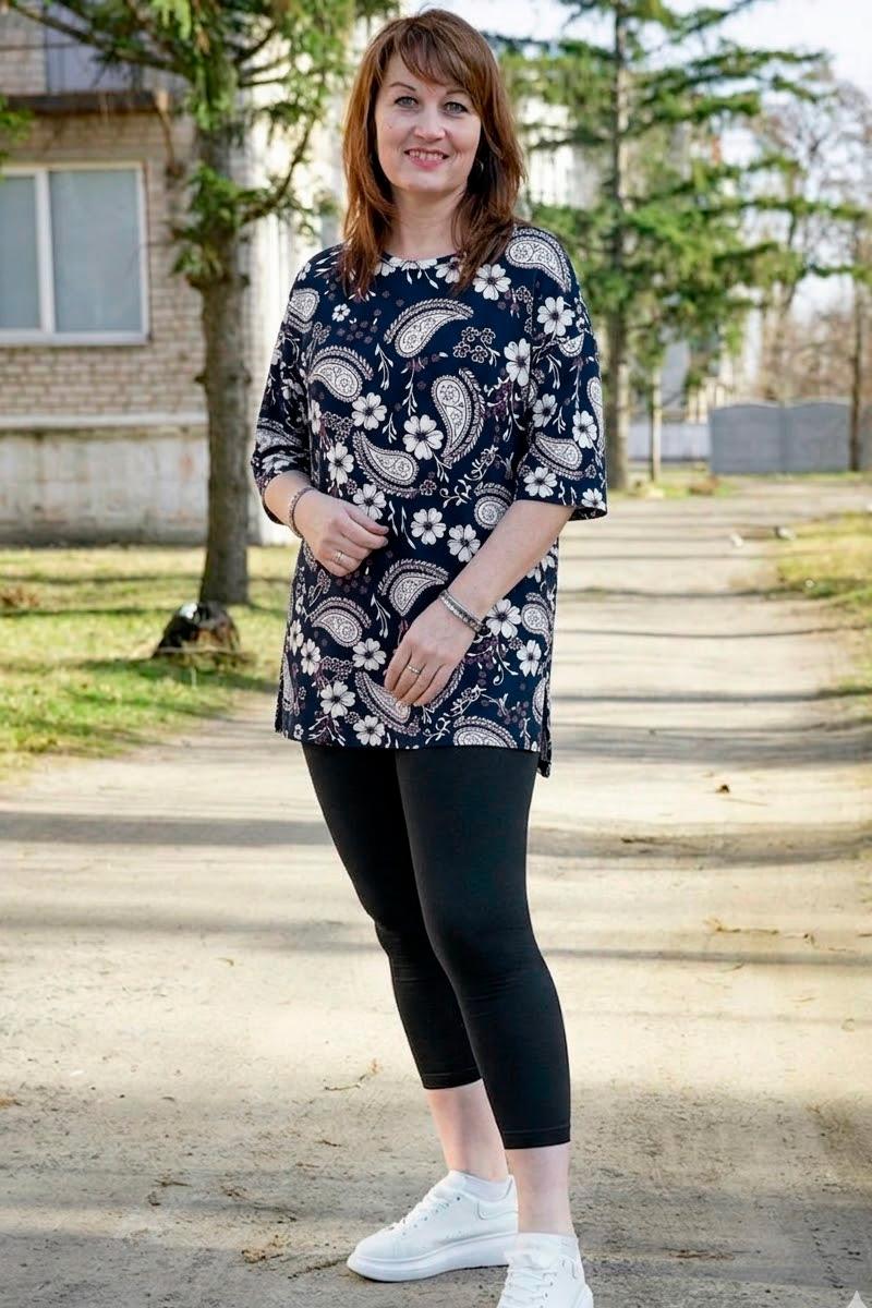 Туника женская, малиновая 390827102-006