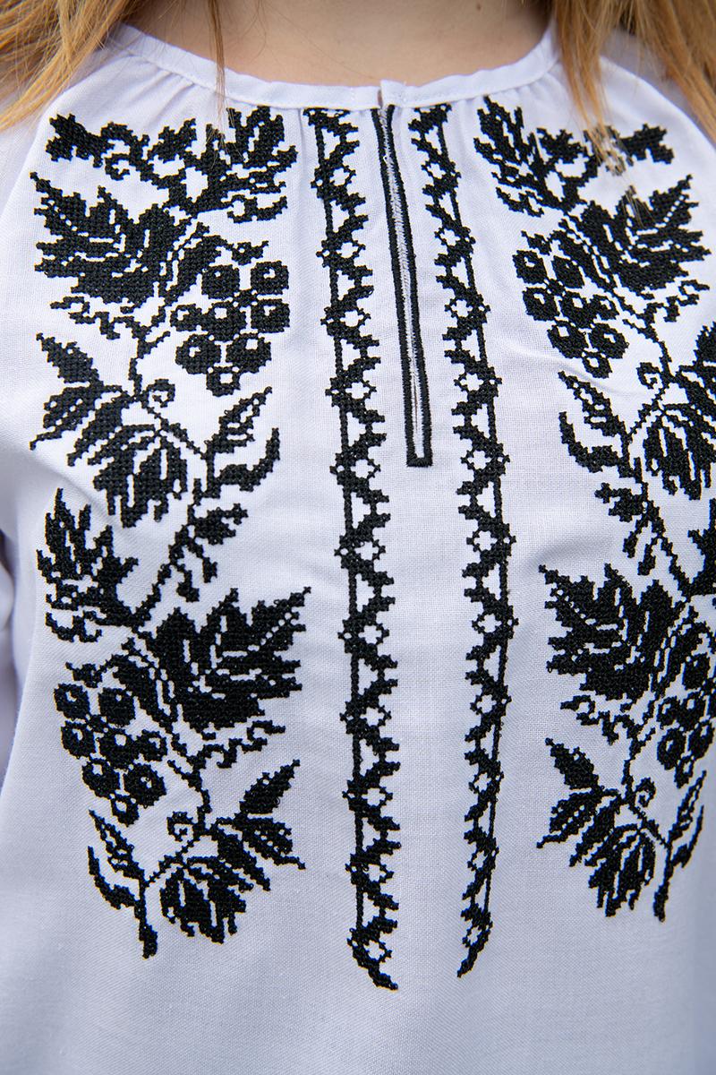 Вышиванка женская, белая 301055193-001