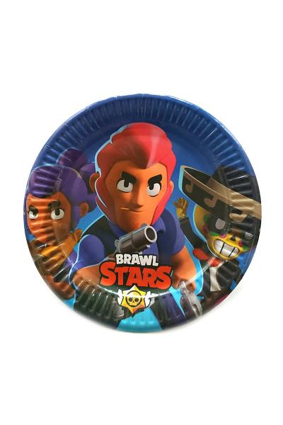 Тарелки бумажные, Бравл старс 9506