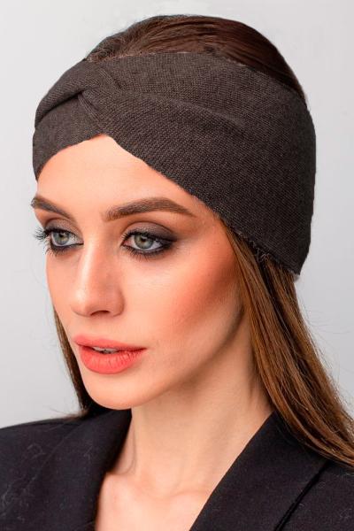 Вязаные повязки на голову спицами с описанием для женщин