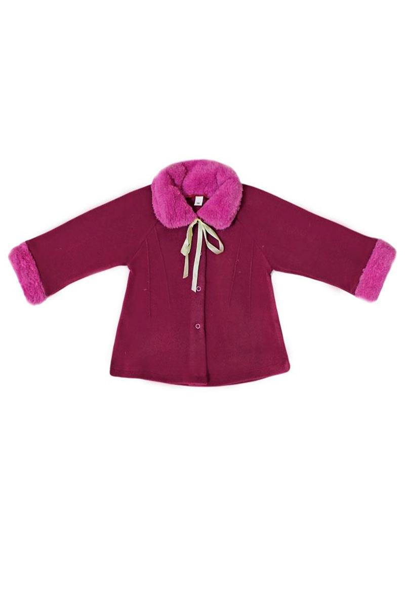 Пальто дитяче, бордове 050052901-039