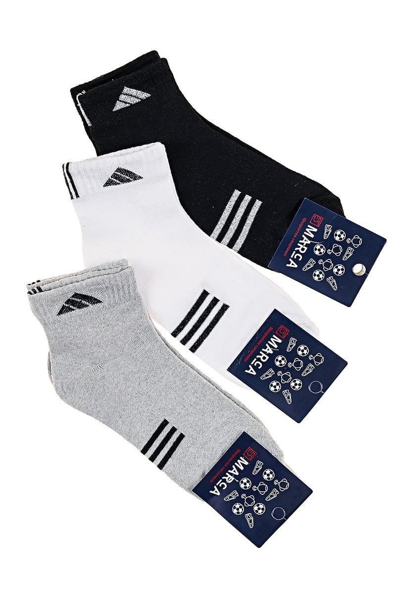 Шкарпетки жіночі спортивні marka, білі 60008ж-001