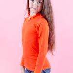 Блуза детская, оранжевая 010302412-014