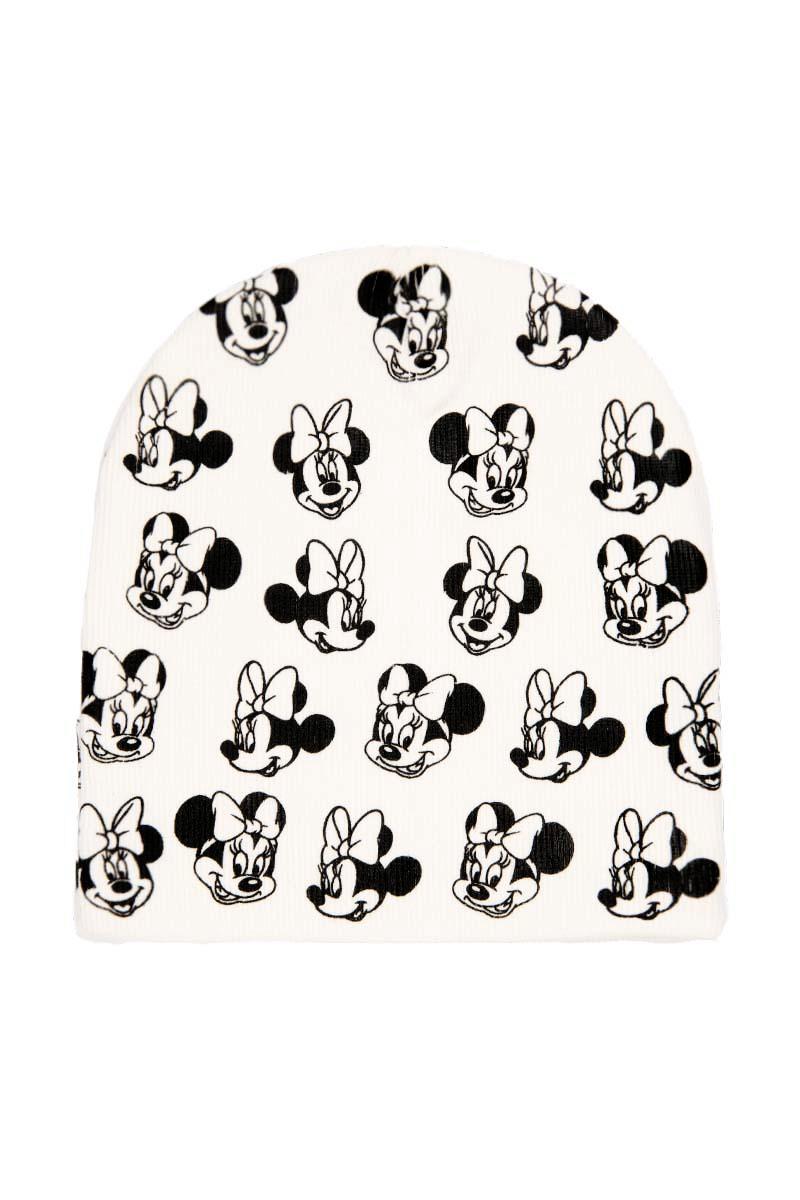 Шапка для дівчинки, біла 047103100-001