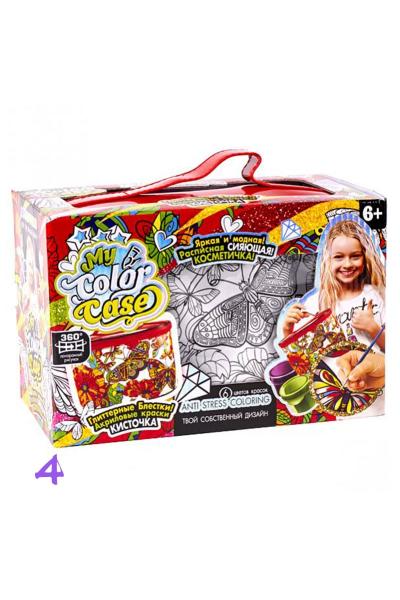 Сумка-раскраска MY COLOR CASE, БАБОЧКА, 858921900-004