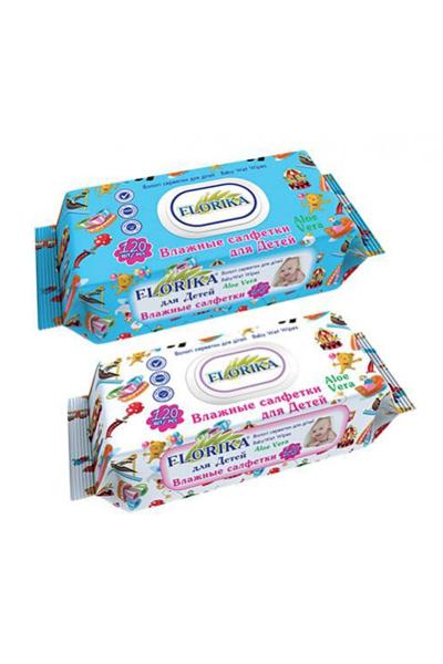 Серветки вологі, дитячі 120 шт 8082768000-007