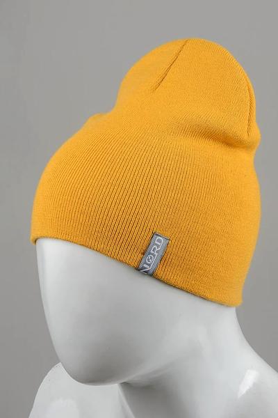 Шапка чулок NORD, горчичная 041017-032