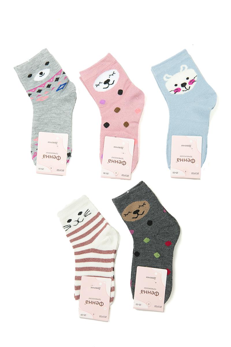 Носки для девочек, ассорти 600300303-000