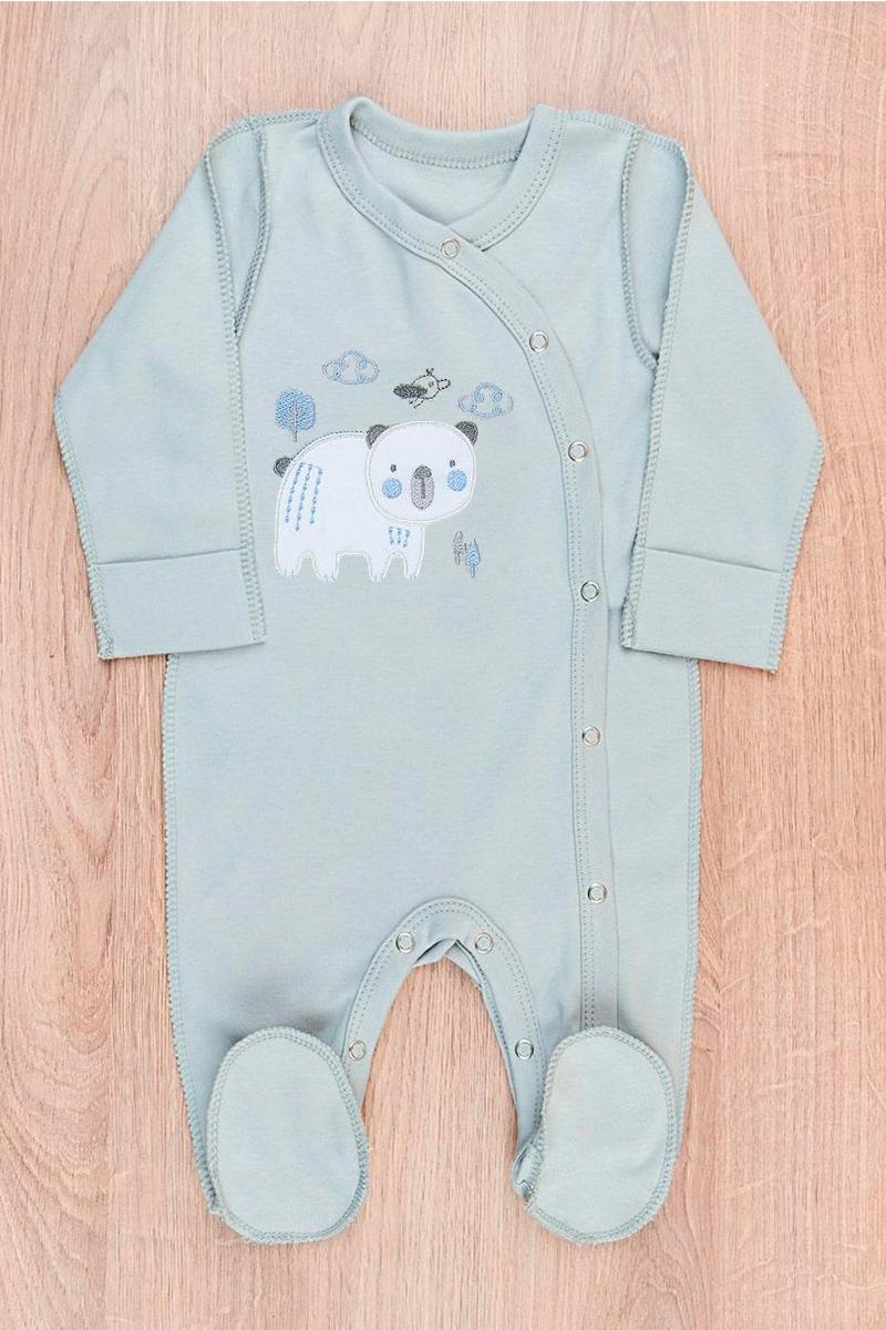 Комбінезон для малюків, сірий меланж 060023314-027