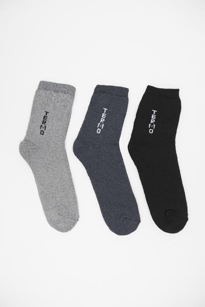 Шкарпетки чоловічі термо, асорті 600670620-000