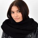 Снуд-шарф жіночий, чорний 043200200-002