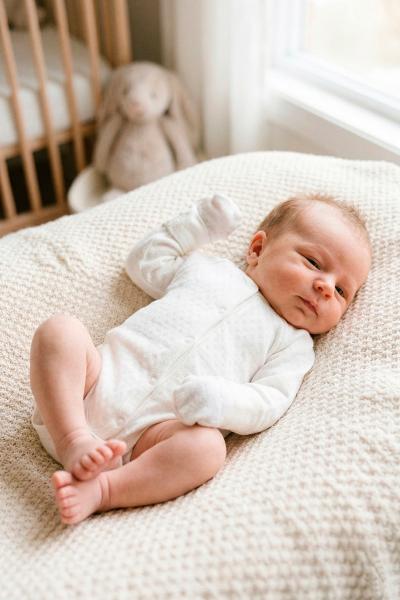 Боді для малюків, молочний 020123011-035