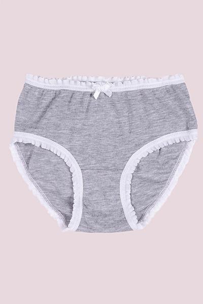 Подивитись Труси для дівчаток, сірі 250252403-023 Труси для дівчаток, сірі 250252403-023