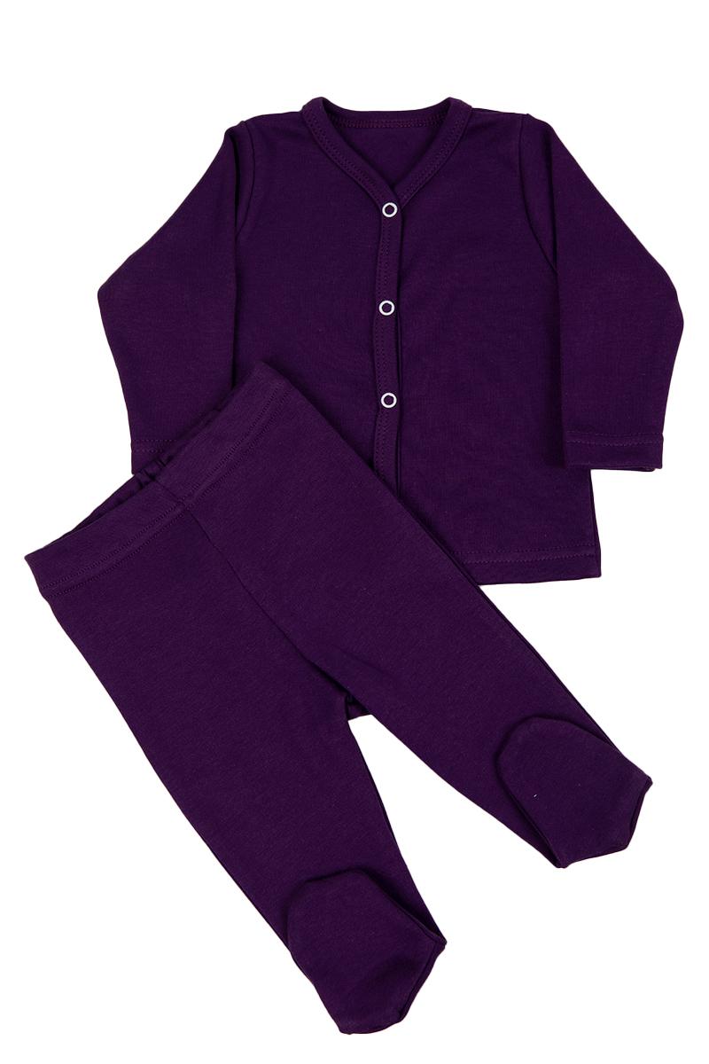 Комплект ясельный, фиолетовый 070427335-160