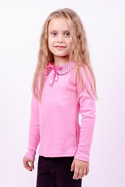 Блуза детская, розовая 010049310-005