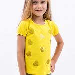 Блуза детская, лимонная 010060111-013
